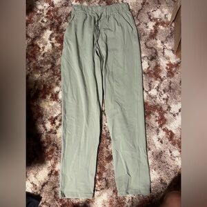 lululemon athletica Women's Sage Green Drawstring Trousers